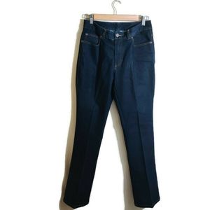 HIGH SIERRA Women's Dark Blue Slim Straight Leg High Waisted Denim Jean 6